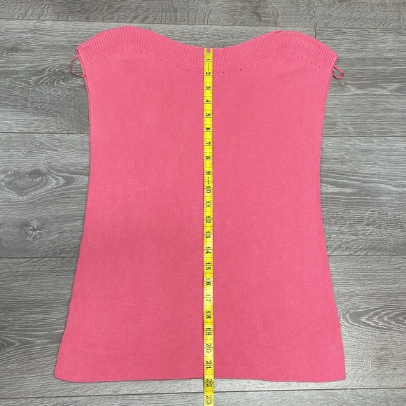 Talbots Cap Sleeve Bateau Neckline Sweater Ribbed Pointelle XS - Picture 6 of 12